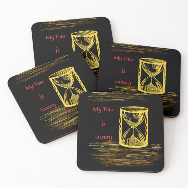 Item preview, My Time Is Luxury Assertive Quote designed and sold by Exactly Studio.
