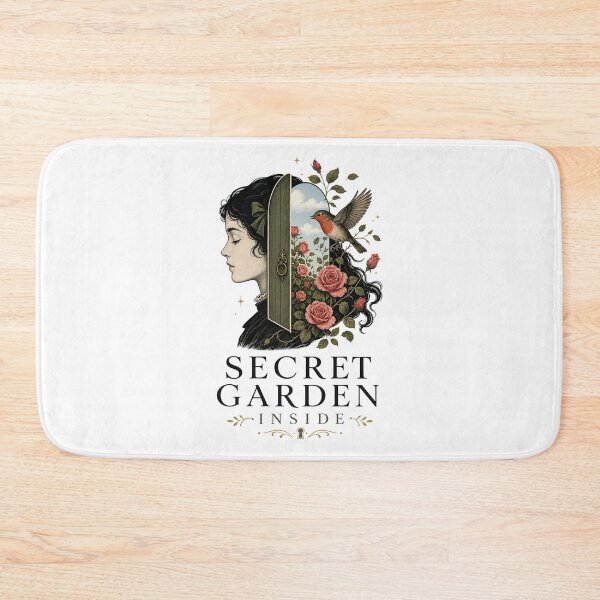 Item preview, The Secret Garden Inside Mary Lennox Profile Open Door Art designed and sold by Fenay Designs.