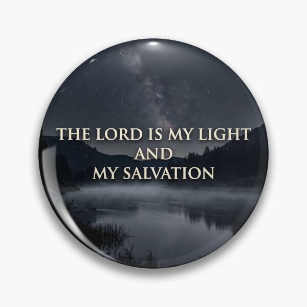 Item preview, The Lord Is My Light And Salvation designed and sold by RRRShop.
