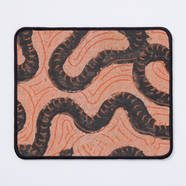 Item preview, London Vintage Serpentine Relief Print Pattern designed and sold by Patterns 1920.