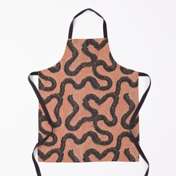 Item preview, London Vintage Serpentine Relief Print Pattern designed and sold by Patterns 1920.
