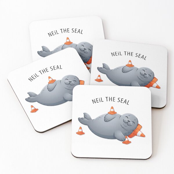 Item preview, Cute neil the seal  designed and sold by maniacdesignz11.