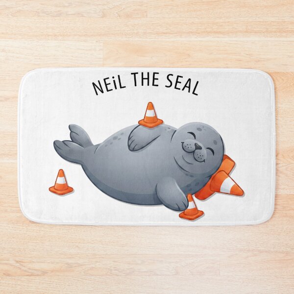 Item preview, Cute neil the seal  designed and sold by maniacdesignz11.