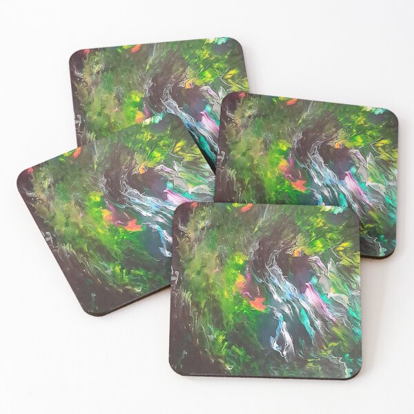 Item preview, Abstract Art Pouring Paint  designed and sold by yakoo21.