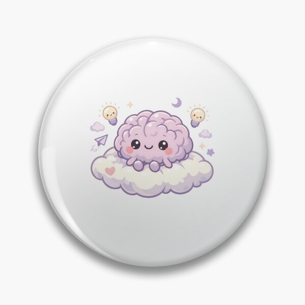 Item preview, Brain Dump Page Kawaii Thought Cloud BuJo Sticker Planner designed and sold by yanejoy.