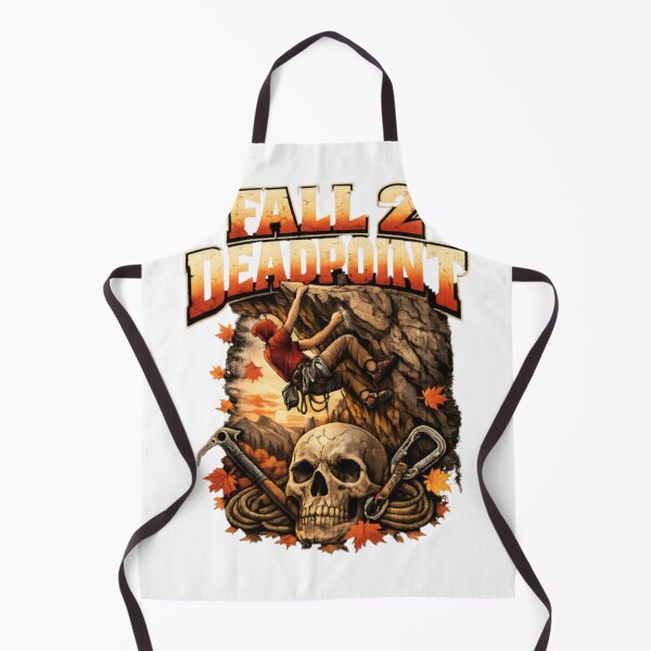 Item preview, Fall 2 Deadpoint Rock Climbing Vintage Skull Autumn designed and sold by CatLovers Studio.