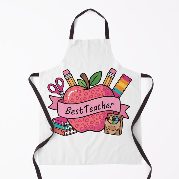 Item preview, Best Teacher Apple School Supplies Design designed and sold by tahminsdesign25.