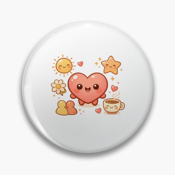 Item preview, Gratitude Log Kawaii Thankful Heart BuJo Daily Sticker designed and sold by yanejoy.