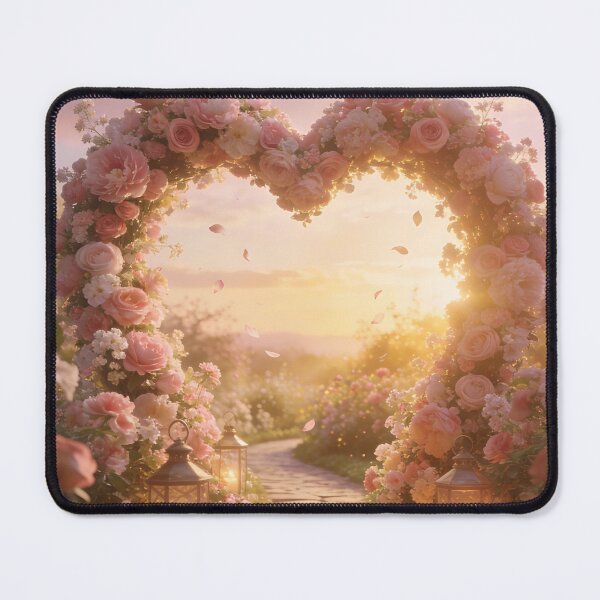 Item preview, Heart-shaped arch made of blooming roses designed and sold by SimonsDesignArt.