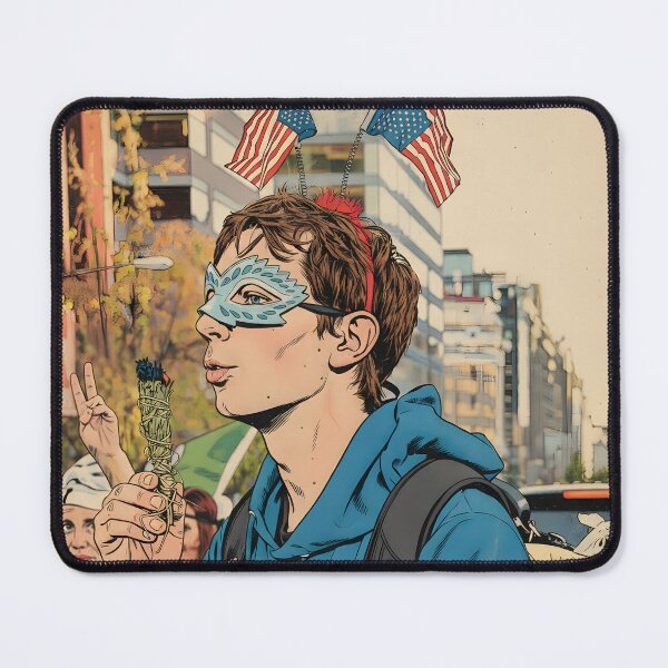 Item preview, American Flags and Sage  designed and sold by Cynthia De Moss aka Dutchess333.