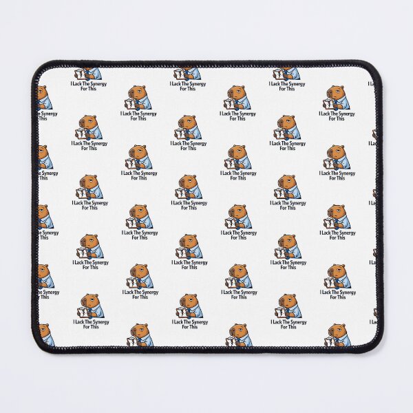 Item preview, Sarcastic Corporate Lingo Capybara Lack Synergy designed and sold by yanejoy.