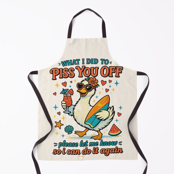 Item preview, Funny Summer Goose What I Did To Piss You Off, Please Let Me Know, So I Can Do It Again designed and sold by legendaryskins.