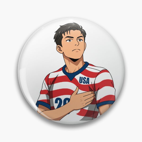 Item preview, Patriotic USA Soccer Boy Hand On Heart designed and sold by Anne97s.