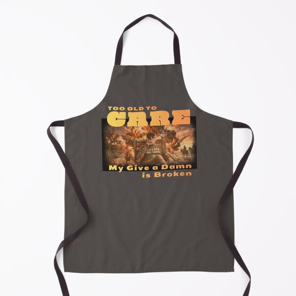 Item preview, Too Old to Care Club My Give A Damn is Broken Classic T-Shirt designed and sold by BlueprintBold.