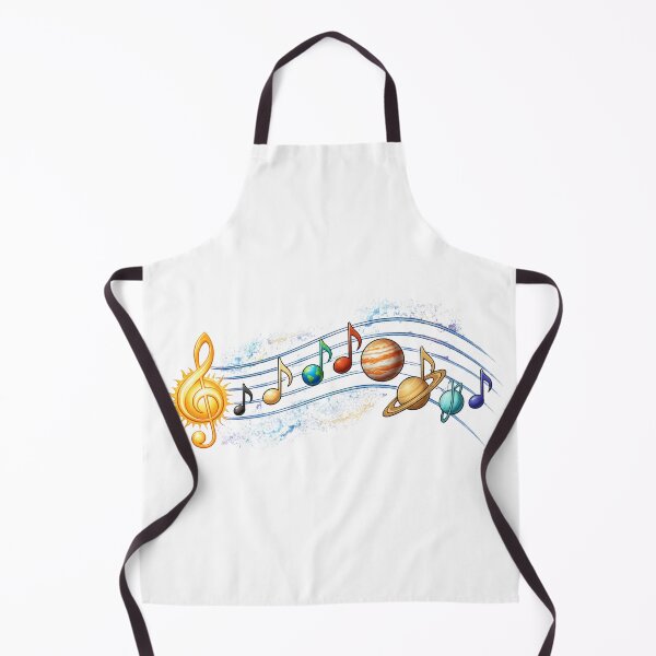 Item preview, "Cosmic Symphony: Solar System Musical Staff" designed and sold by NatureHarmony16.