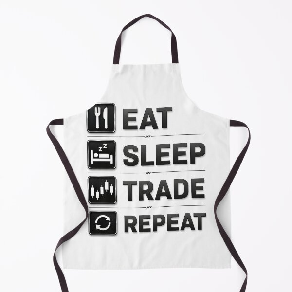 Item preview, Eat Sleep Trade Repeat – Forex Trader Lifestyle | Day Trading Quote | Trading Typography T-Shirt designed and sold by PipForgeStudio .