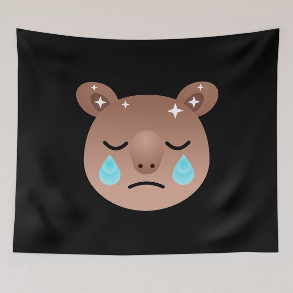Item preview, Cute Crying Tapir Kawaii Flat Vector designed and sold by AhmedZouita.