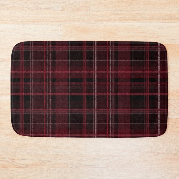 Item preview, Red Black Plaid Tartan Pattern designed and sold by Little Wimbly.