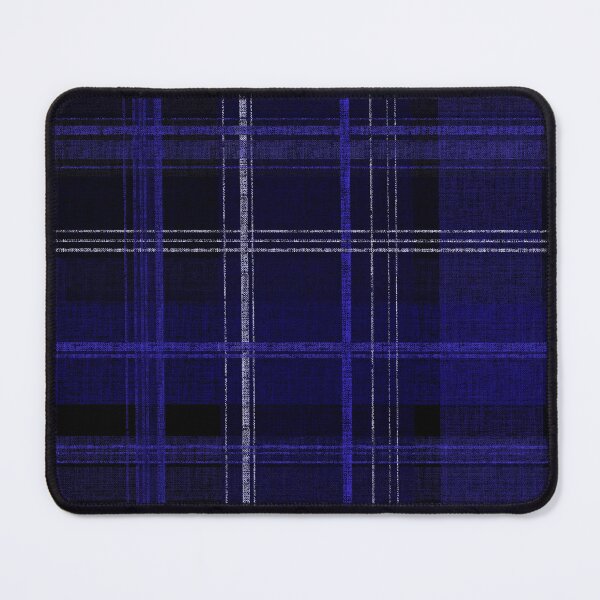 Item preview, Blue Black Plaid Tartan Pattern designed and sold by Little Wimbly.