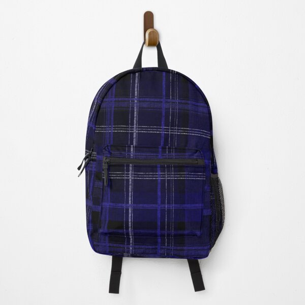 Item preview, Blue Black Plaid Tartan Pattern designed and sold by Little Wimbly.