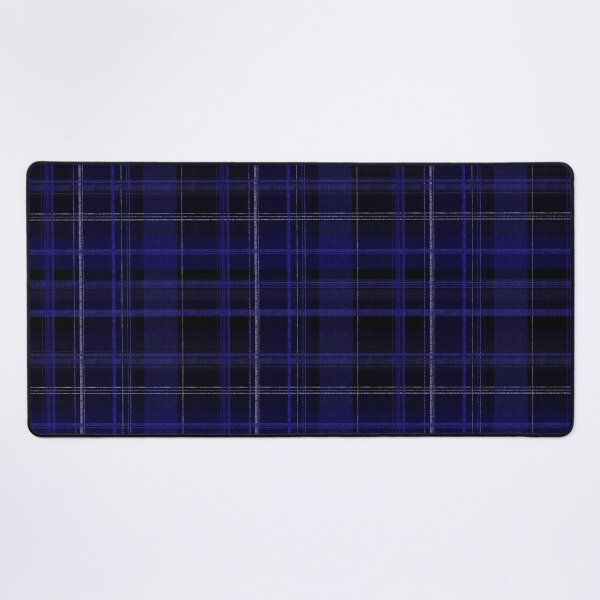 Item preview, Blue Black Plaid Tartan Pattern designed and sold by Little Wimbly.