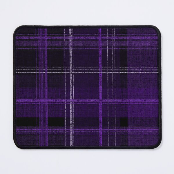 Item preview, Purple Black Plaid Tartan Pattern designed and sold by Little Wimbly.