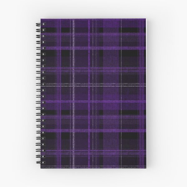 Item preview, Purple Black Plaid Tartan Pattern designed and sold by Little Wimbly.