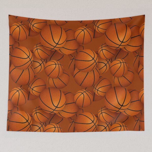 Item preview, Basketballs pattern designed and sold by katzdzynes.