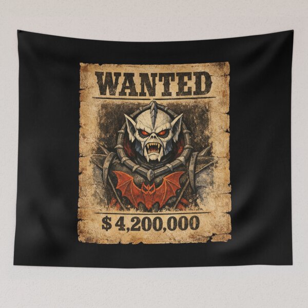 Item preview, 80s Cartoon Villains Gallery: Old West Wanted Poster Hordak designed and sold by Rex Vox.