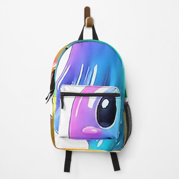 Item preview, Cute Rainbow Gradient Jelly Ghost 3D Render designed and sold by ToxicInkArt.