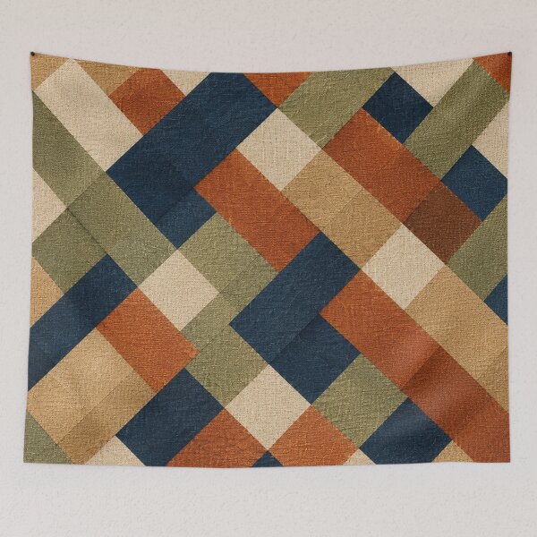 Item preview, Woven Geometry Terra designed and sold by layalistoresa.