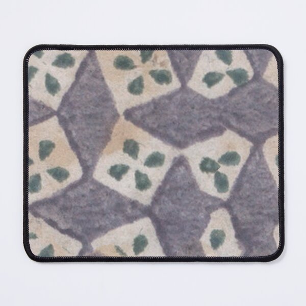 Item preview, Rouen Vintage Geometric Floral Block Print designed and sold by Patterns 1920.