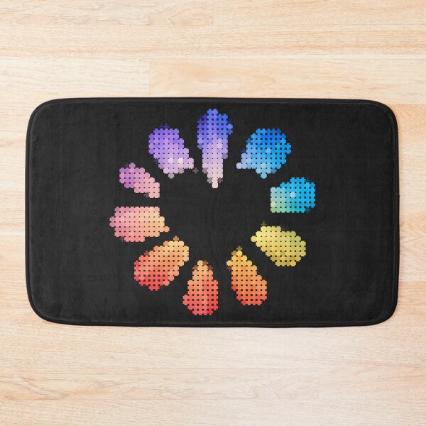 Item preview, Colorful Geometric Style Flower Heart Art designed and sold by A-C-G.