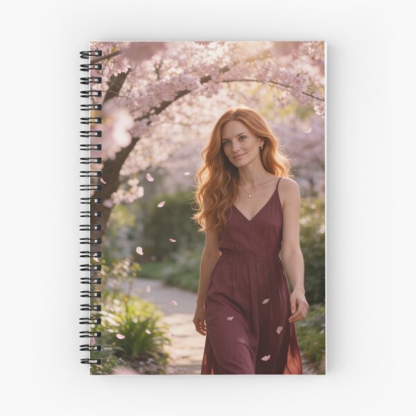 Item preview, Spring day with girls and cherry blossoms designed and sold by SimonsDesignArt.