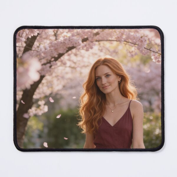 Item preview, Spring day with girls and cherry blossoms designed and sold by SimonsDesignArt.