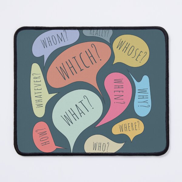 Item preview, curious minds speech bubbles designed and sold by toonword93.