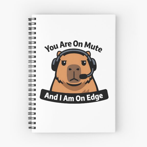 Item preview, Funny Zoom Meeting Capybara You Are On Mute  designed and sold by yanejoy.