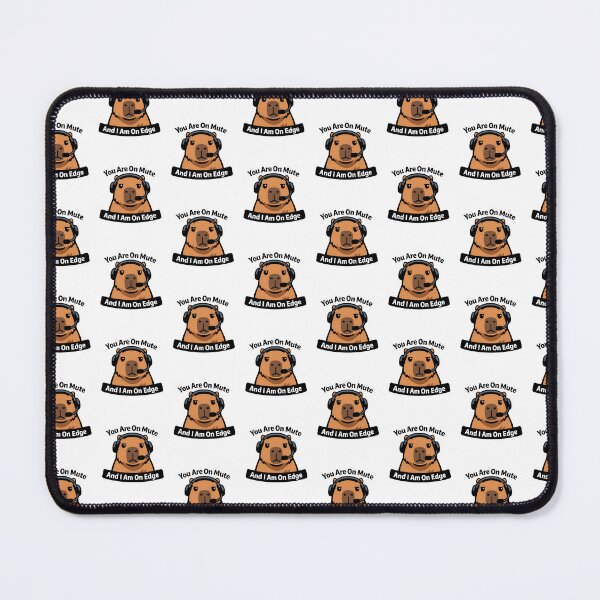 Item preview, Funny Zoom Meeting Capybara You Are On Mute designed and sold by yanejoy.