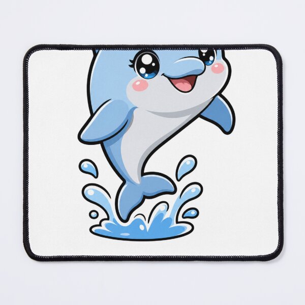 Item preview, Making Waves Cute Kawaii Dolphin Summer designed and sold by BoosterShop.