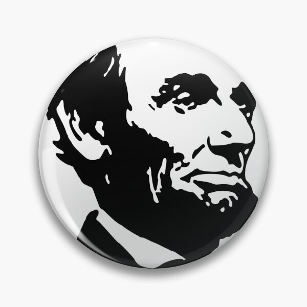 Item preview, Abraham Lincoln Iconic Vector Portrait - Black and White Minimalist Wall Decor / Print Design designed and sold by AdlArs.