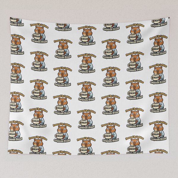 Item preview, Funny Coffee Lover Capybara Corporate Dread  designed and sold by yanejoy.