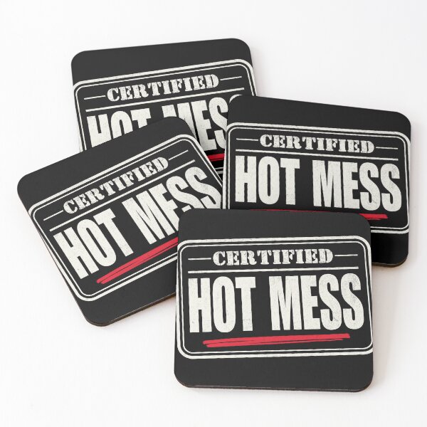 Item preview, Certified Hot Mess | Funny Sarcastic Graphic for Chaos Lovers designed and sold by 1timelab.