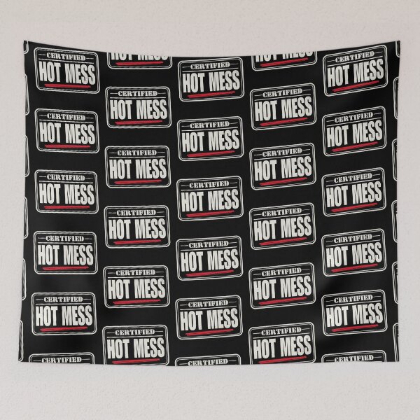 Item preview, Certified Hot Mess | Funny Sarcastic Graphic for Chaos Lovers designed and sold by 1timelab.