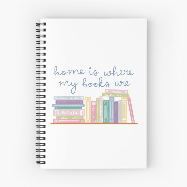 Item preview, Home Is Where My Books Are Cute Funny Bookshelf designed and sold by winterpumpkin.