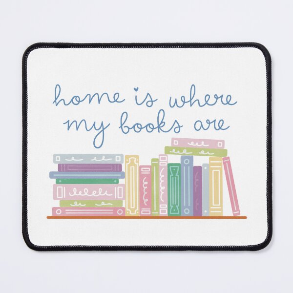 Item preview, Home Is Where My Books Are Cute Funny Bookshelf designed and sold by winterpumpkin.