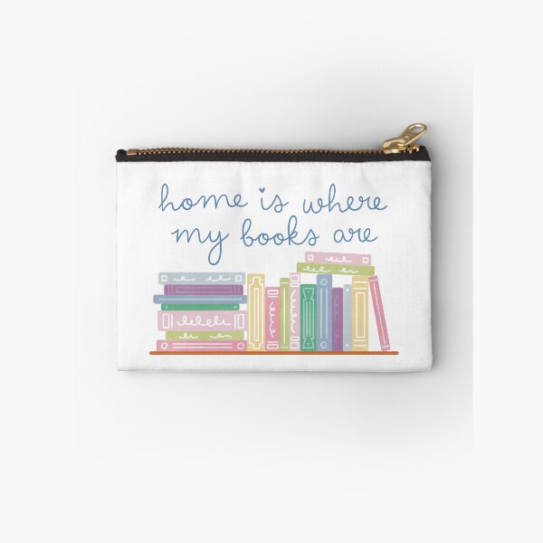 Item preview, Home Is Where My Books Are Cute Funny Bookshelf designed and sold by winterpumpkin.