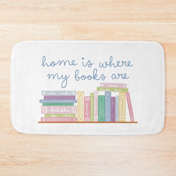 Item preview, Home Is Where My Books Are Cute Funny Bookshelf designed and sold by winterpumpkin.