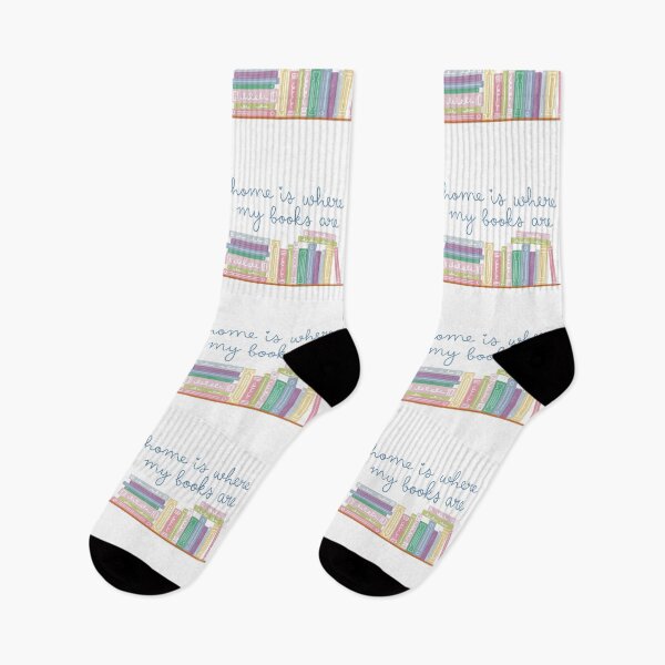 Item preview, Home Is Where My Books Are Cute Funny Bookshelf designed and sold by winterpumpkin.