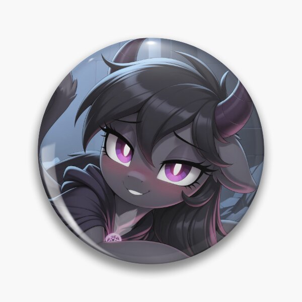 Item preview, Nyxie the Demon Pony designed and sold by CeluniaMoon's Art - Cute Furry, Anime, and More! .