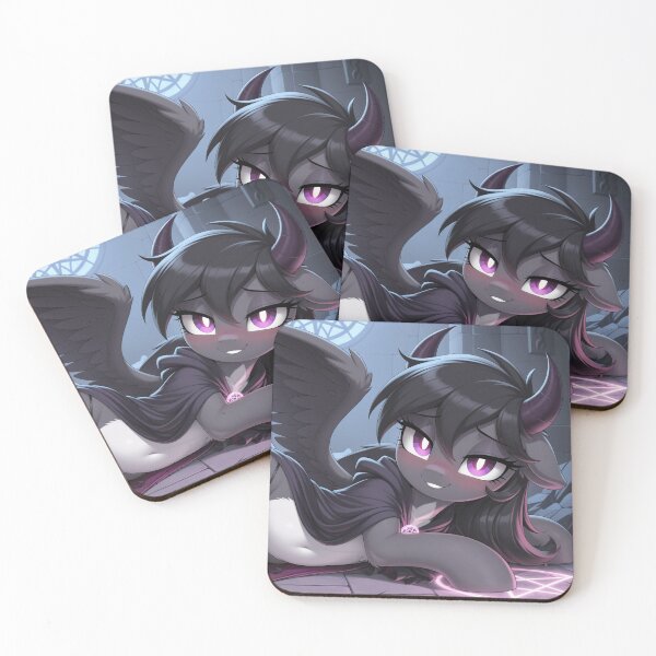 Item preview, Nyxie the Demon Pony designed and sold by CeluniaMoon's Art - Cute Furry, Anime, and More! .